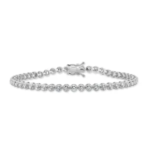 14K Gold & Diamond Tennis Bracelet - 3.22ct