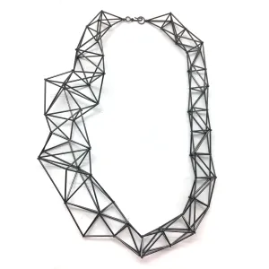 3D Cage Necklace - Oxi