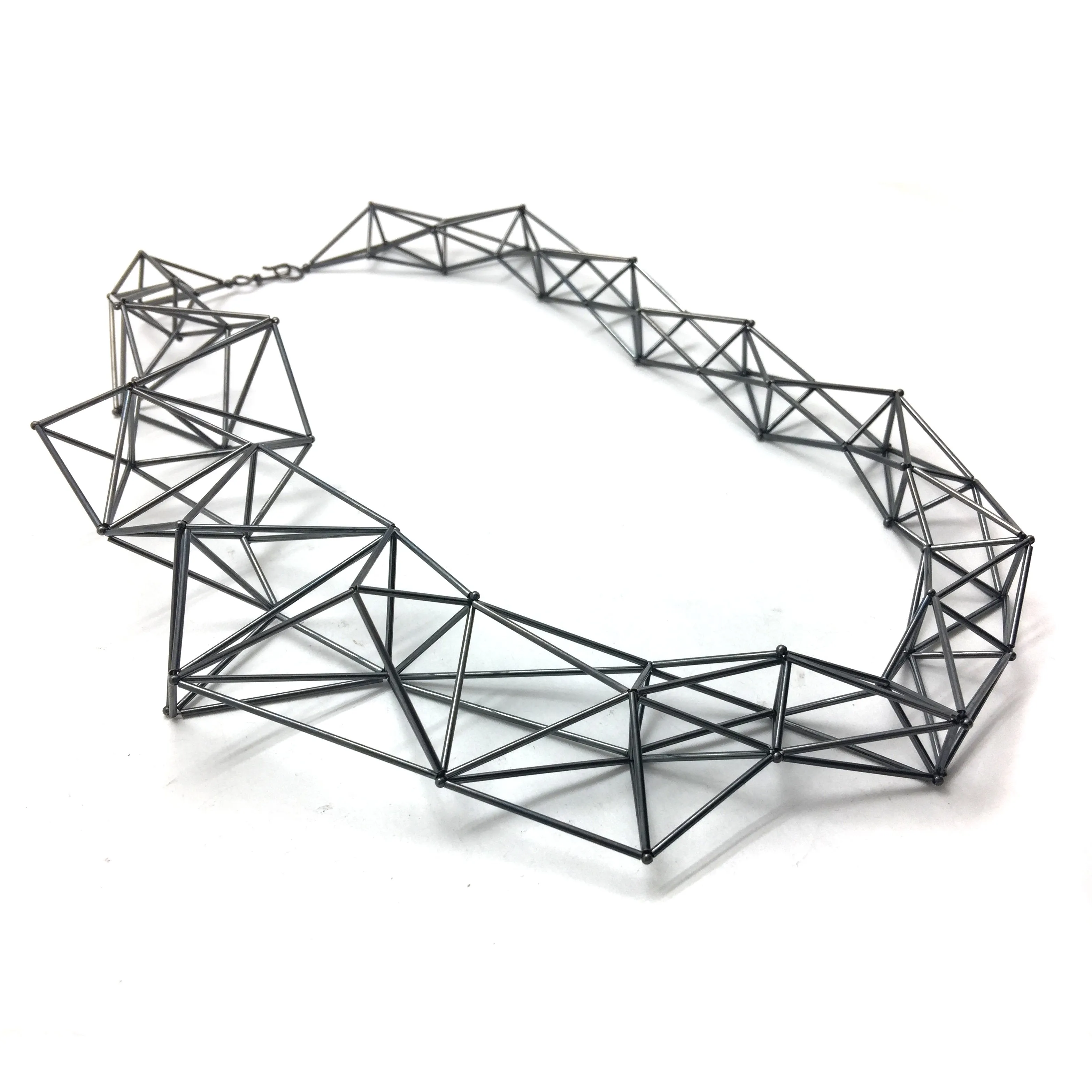 3D Cage Necklace - Oxi