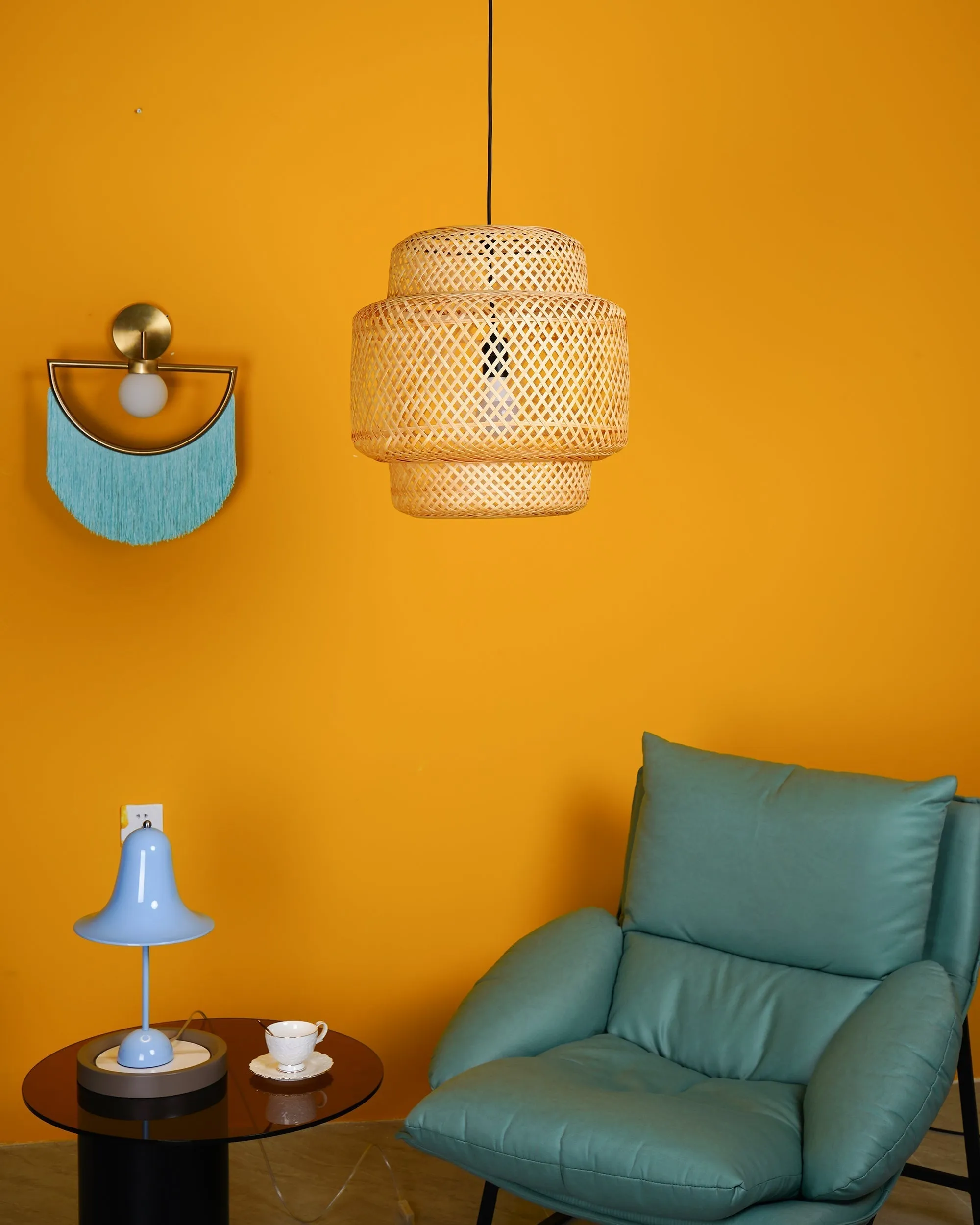 Bamboo Pendant Light