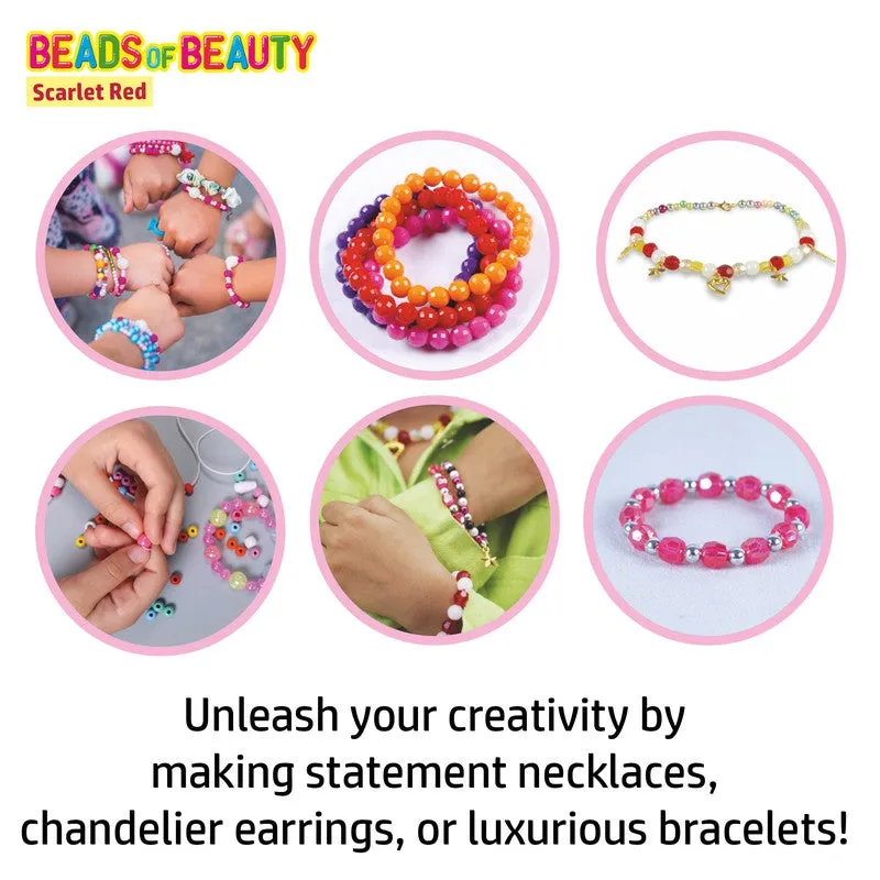 Beads Of Beauty: Scarlet Red (Activity Kit)