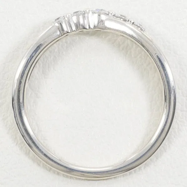 Canal 4℃ Silver Zirconia Ring Size 3