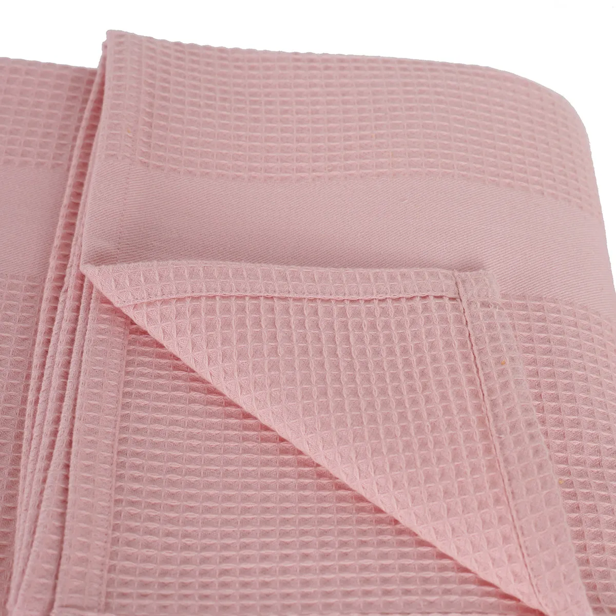 Catalina Waffle Antimicrobial Antifungal Super Absorbent Quick Dry Gym/Travel Bridal Rose Towel