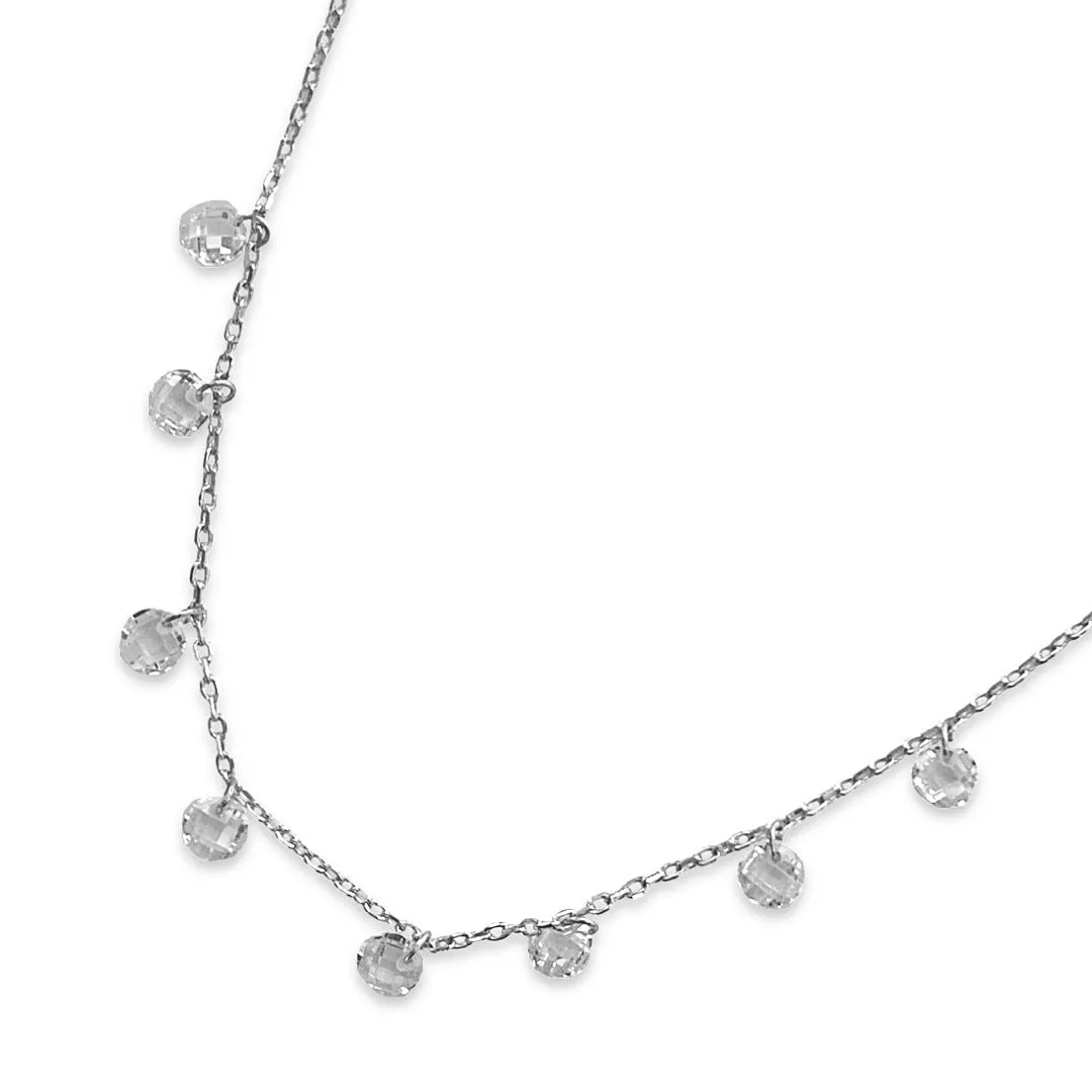 Crystal Dangling Anklet