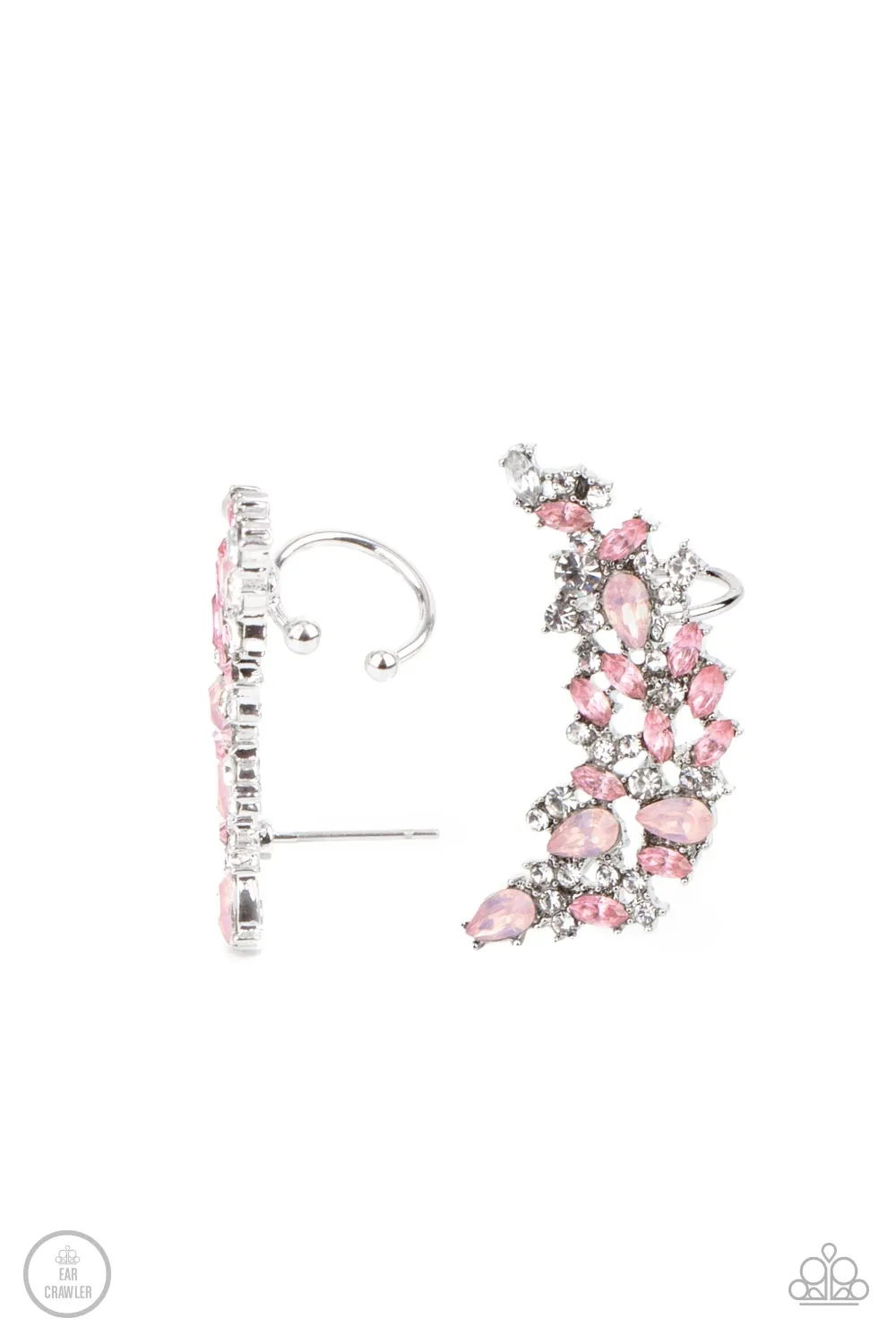 Earrings Prismatically Panoramic - Pink EARCRAWLERS  E162