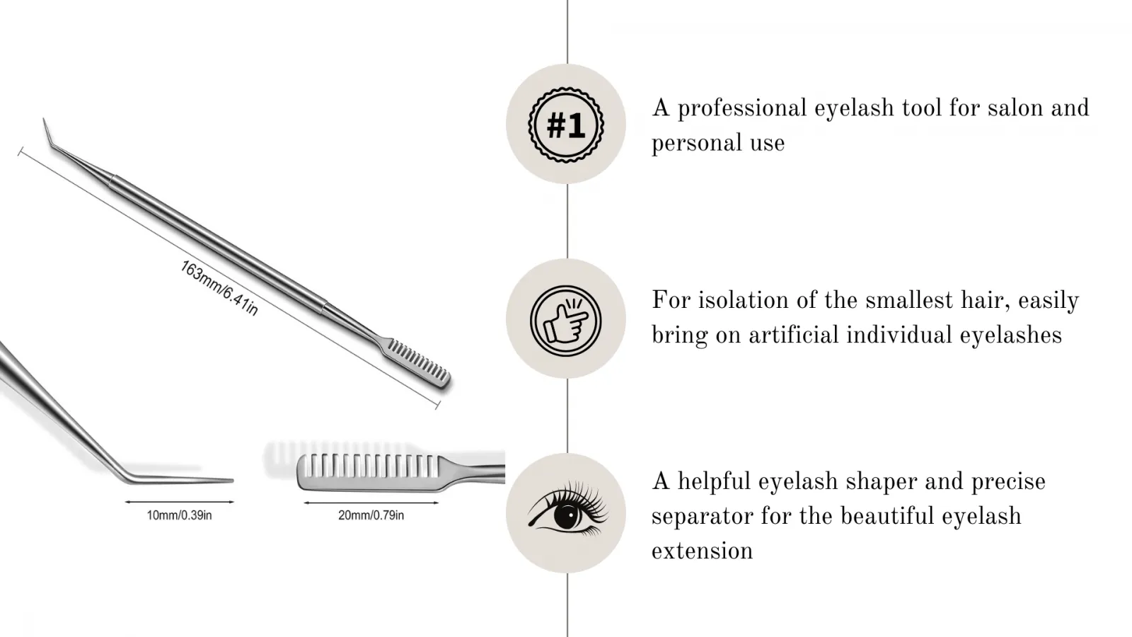 Eyelash Lifting Tool & Comb