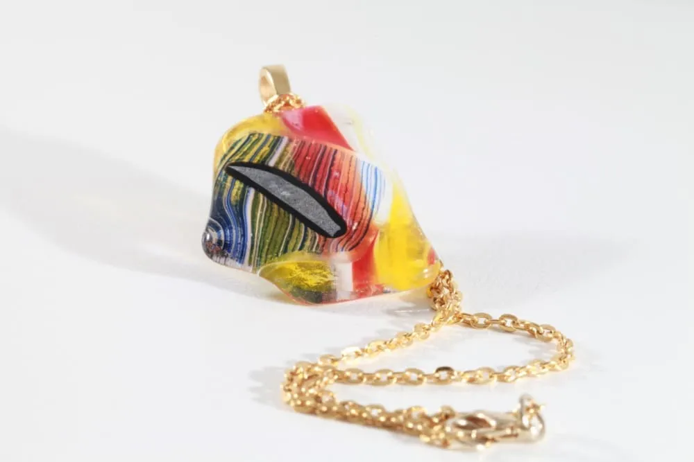 Fused Glass Necklace