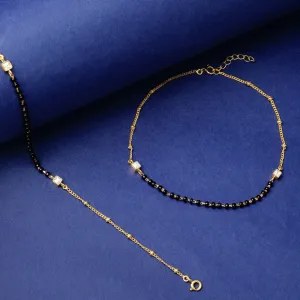 Gold plated Anklet