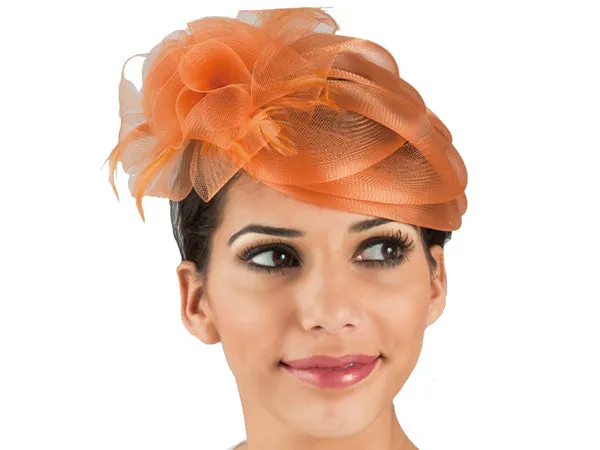 Hidden Flower Crinoline Fascinator