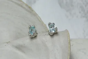 House of Hudson Topaz Droplet Studs