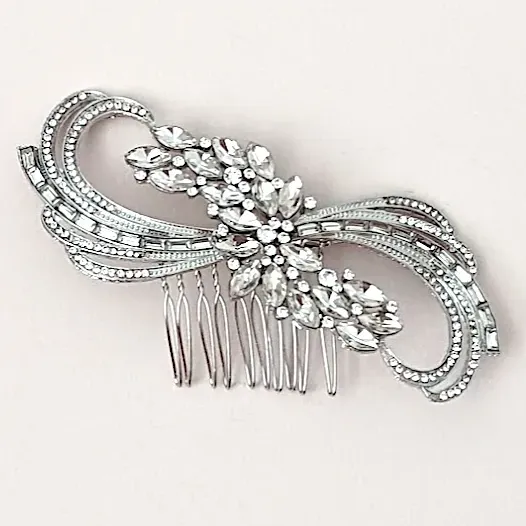 Large Bow Hair Comb Patricia