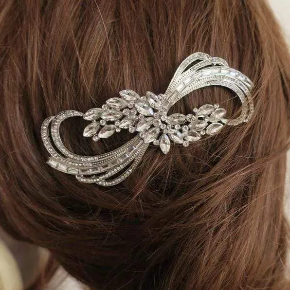 Large Bow Hair Comb Patricia