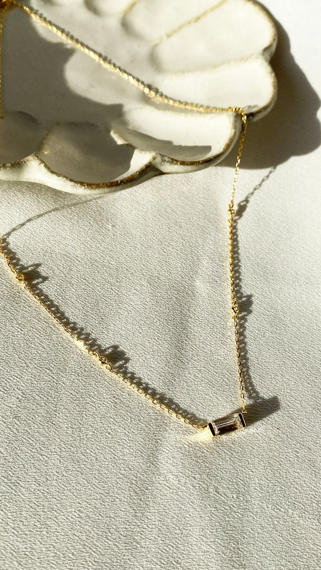 Linden Necklace 18K Gold Vermeil