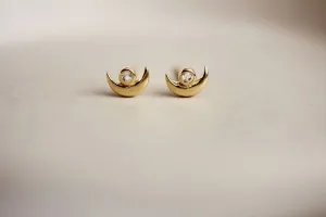 Little Gold Mina Studs