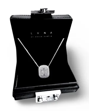 #LVNA2024 | 8carat Face Emerald Invisible Setting Baguette Diamond Necklace 18kt