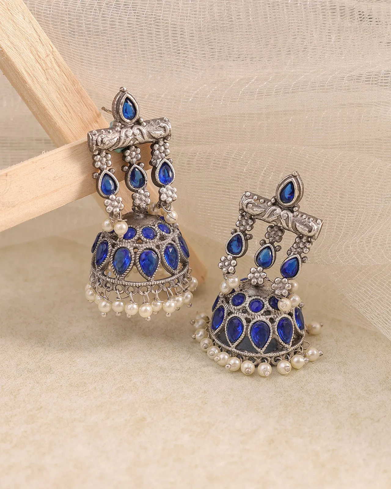 Meera Jhumki Earrings - wxo