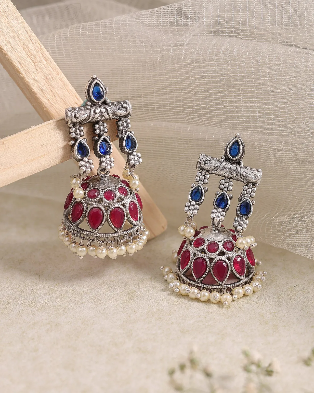 Meera Jhumki Earrings - wxo