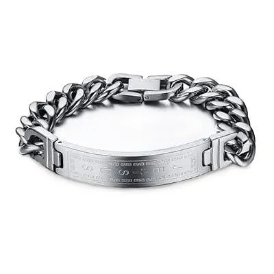 Men's Cross Bracelet <br> Jesus