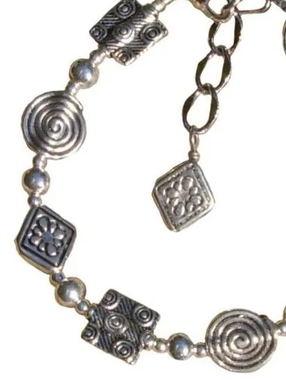 Metal Geometric Shape Bracelet