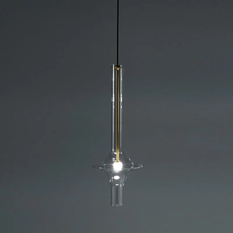 Modern simple Nordic Decorative Metal Glass LED Pendant Light