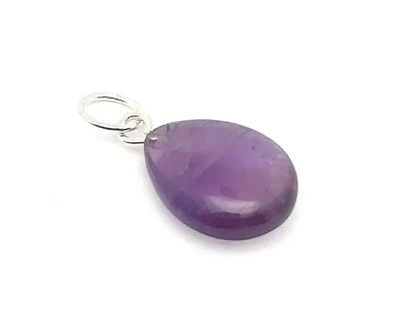 Natural Stone Teardrop | Amethyst