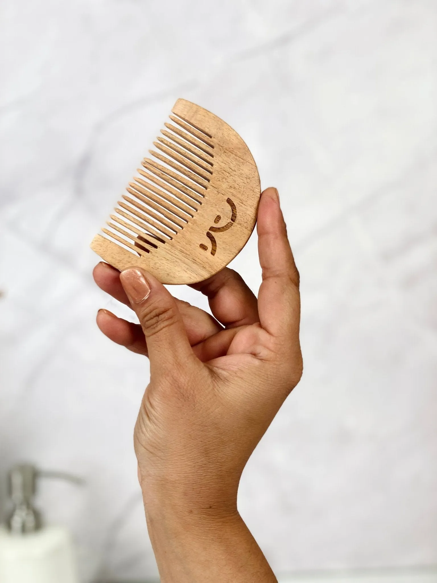 Neem Wood Beard Comb