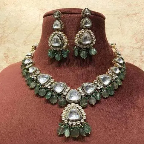 Polki Kundan Pendant Necklace