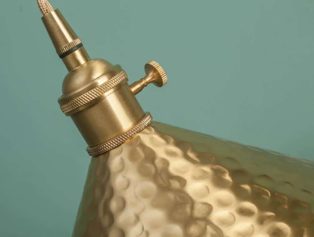 Sager Dimples on my Cheeks Brass Pendant Lamp