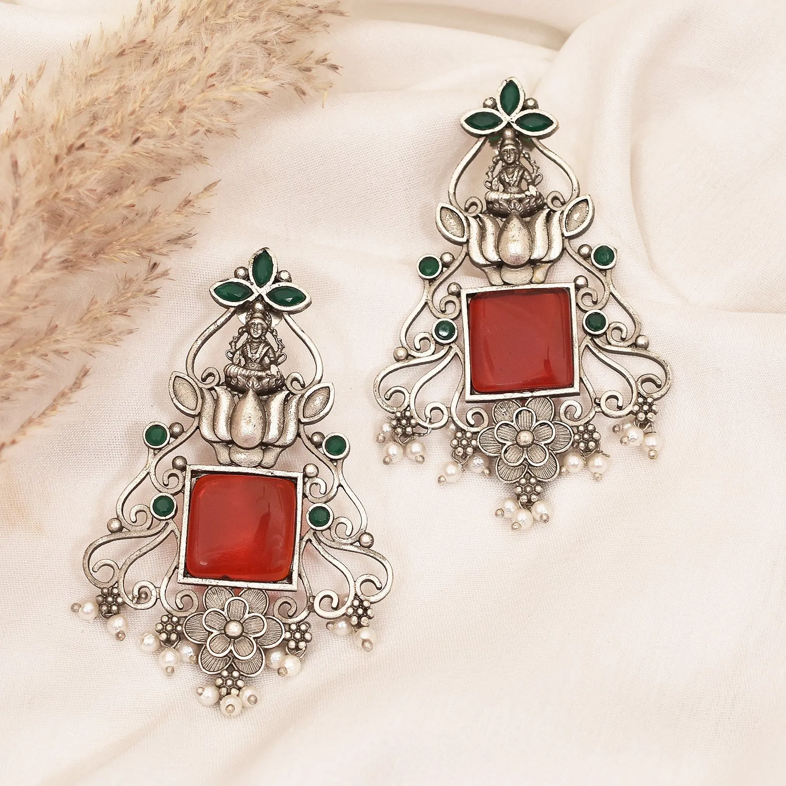 Shivanya Goddess Dangler Earrings