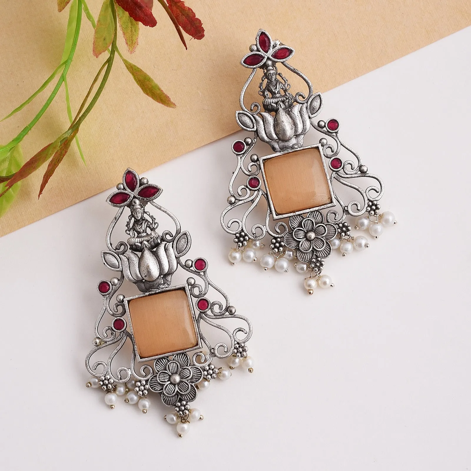 Shivanya Goddess Dangler Earrings