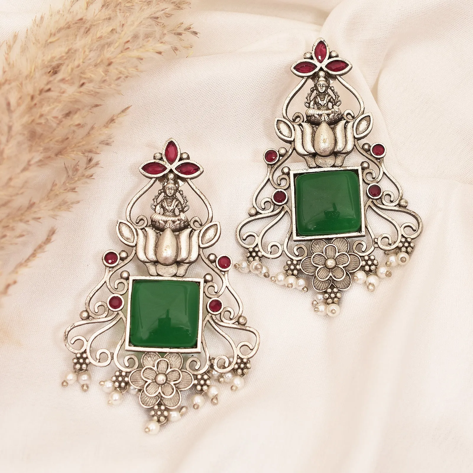 Shivanya Goddess Dangler Earrings