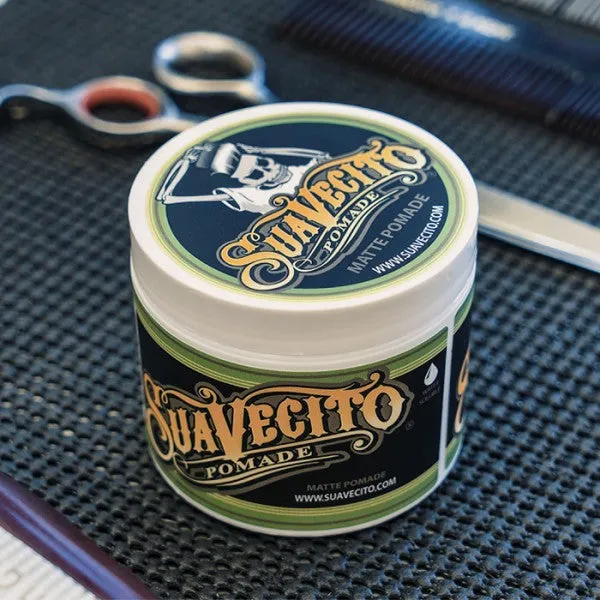 Suavecito Strong Hold Matte Pomade