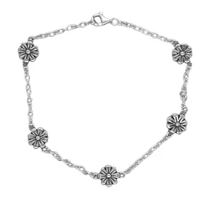 T27 Flower Anklet