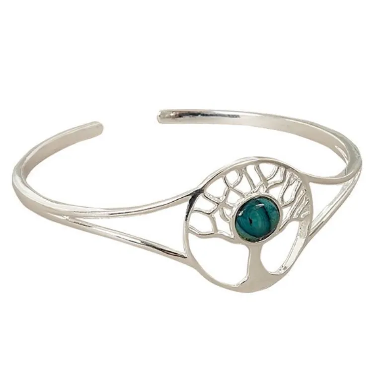 Tree of Life Heather Bangle