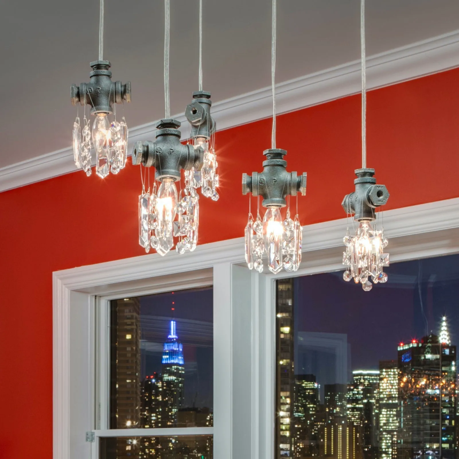 Tribeca Chandelier Pendant (Single Bulb)