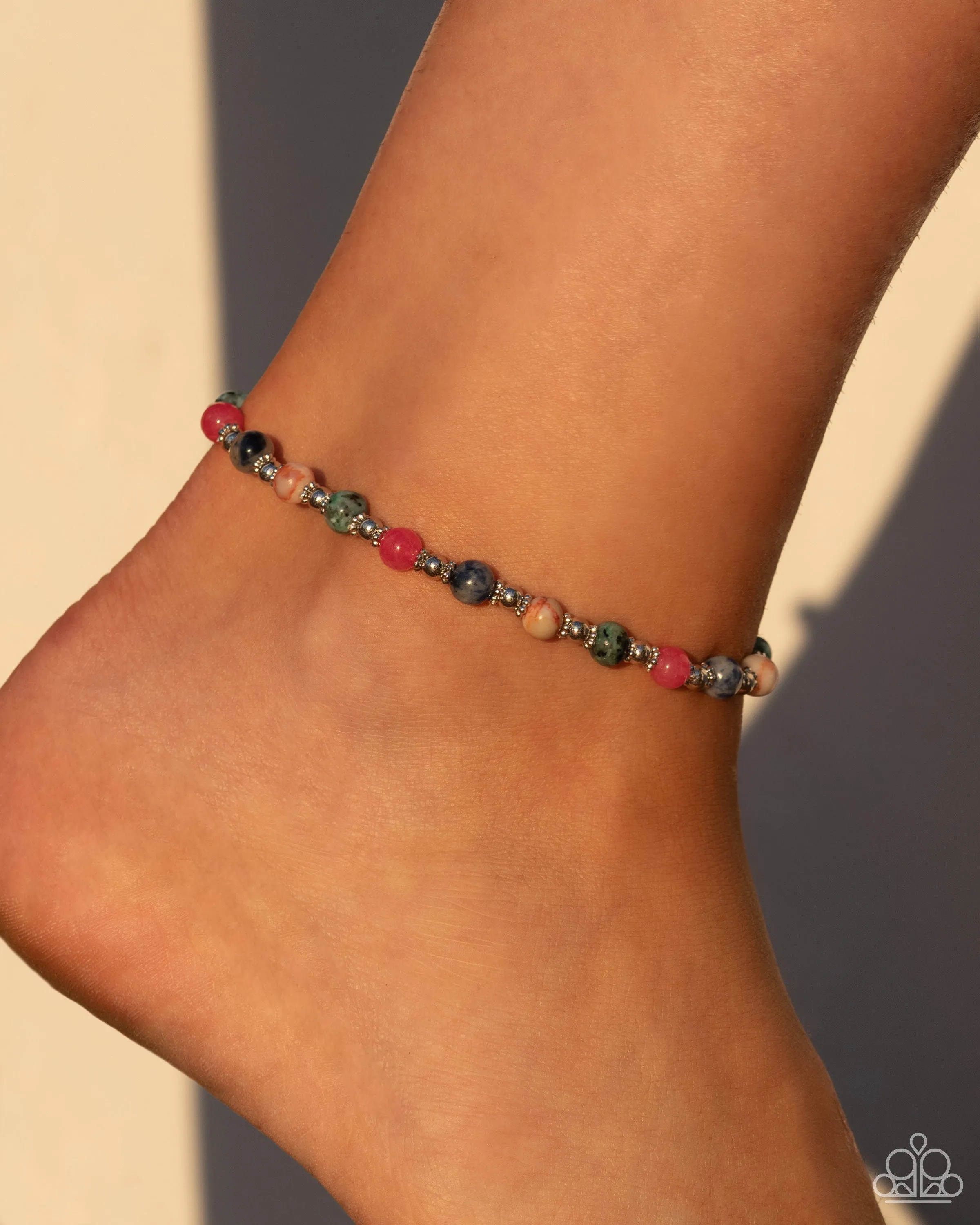 Urban Tranquil Tribute - Multi Anklet A3006